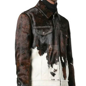 Chaqueta de invierno ligera y transpirable para hombre, ropa informal, chaqueta de cuero de vaca para hombre más vendida a un precio razonable - Product Image 4