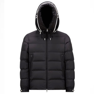 Chaqueta acolchada de lona cálida de calidad Premium personalizable de alta calidad para hombres invierno con capucha impermeable a prueba de viento - Product Image 5