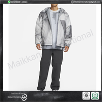 Koleksi musim gugur sweter kaos bertudung pria desain profesional Pullover lengan panjang mode baru warna Solid kasual olahraga