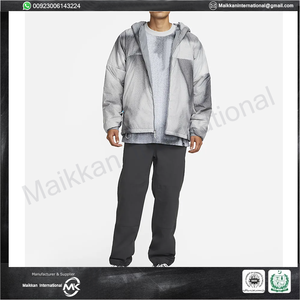 เสื้อสเวตเตอร์มีฮู้ดแขนยาวของผู้ชายคอลเลคชั่นฤดูใบไม้ร่วงเสื้อกีฬาลำลองสีพื้นดีไซน์แบบมืออาชีพ - Product Image 4