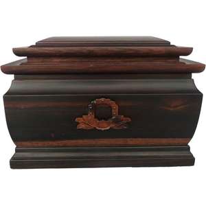 Fabricantes de fábrica Urnas de madera de alta calidad Patrones de grabado personalizados Urnas de madera para cenizas humanas del exportador indio - Product Image 1