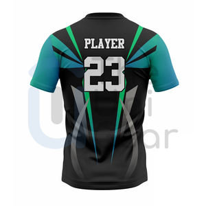 Fabricant OEM de maillots de football personnalisés, vente en gros de kits d'équipe, maillots en polyester respirants, légers et à séchage rapide, logo - Product Image 2