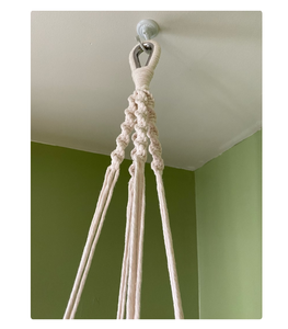 Baby <b>Hammock</b> DYAED COTTON HANDMADE NATURAL Baby Swing Set Style Color Baby Bedside Sleeper - Product Image 3
