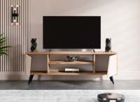 Meuble TV Matmazel Beige moderne du fabricant turc Mobilier de maison en bois européen pour salon chambre à coucher Hot Seller Hotels