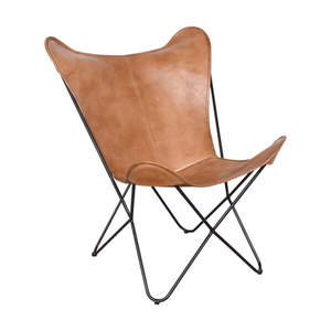 Chaise papillon contemporaine pour les espaces domestiques et de jardin, offrant une assise décontractée et un attrait décoratif polyvalent, en provenance d'Inde - Product Image 3