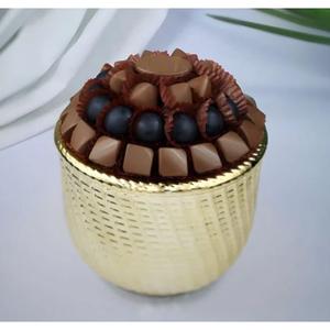 Tazón de Metal hecho a mano de gran calidad, diseño atractivo para servir chocolates, dulces, tazón para Hotel, restaurantes, mesa, soporte dulce - Product Image 4