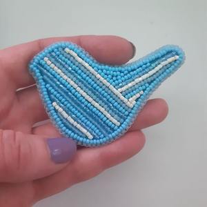 NOVA – Breloques de sac imperméables faites à la main avec perles de rocaille, lanières brodées élégantes et portables pour Noël - Product Image 5