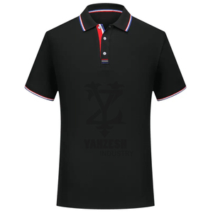 2023 hommes coton fibre de bambou pour Polo confortable respirant motif solide tricoté T-Shirt 220 grammes T-Shirt intérieur - Product Image 1