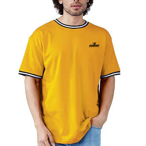 Camiseta Extra Grande de Último Diseño con MOQ Bajo, Camiseta Extra Grande para Usar en Verano, Camiseta Extra Grande con Impresión de Logotipo Personalizado - Product Image 1