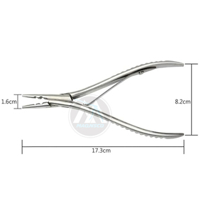 1 pc不锈钢去除钳，带2孔头发延伸工具，用于微链接头发或羽毛延伸造型 - Product Image 6