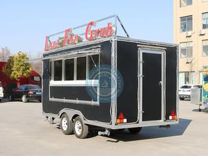 Camión de Comida Rápida Original de Acero Inoxidable en Venta, Capacidad de Carga de 550 kg, Tamaño de 1880x1280 mm, Completamente Equipado, Precio Económico - Product Image 5