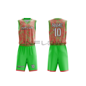 Kit de maillot de basket-ball personnalisé, transfert thermique, maillot de basket-ball Laker vierge, taille plus, respirant, séchage rapide, polyester - Product Image 2