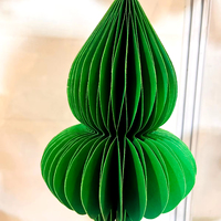 Arbre de Noël en papier décoratif plat de style unique pour l'art et la décoration d'intérieur pour l'application intérieure Meilleurs prix de gros