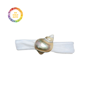 Servilletero de concha de mar, proveedor de Vietnam con carcasa Turbo seleccionada para decoración de catering y exhibiciones de mesa elegantes - Product Image 5