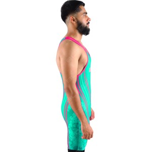 Nouveau design Wrestling Singlet Quick Dry Men Wrestling Singlet Comfortable Wrestling Singlet Suits - Product Image 5