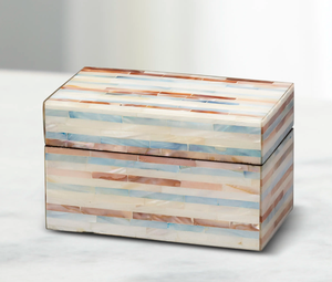 Juego de Cajas Decorativas para el Hogar de Madera, Resina y Metal Personalizables, Juego de 2 o 3 para Almacenamiento Elegante, Uso en Oficina y Regalo Perfecto - Product Image 4