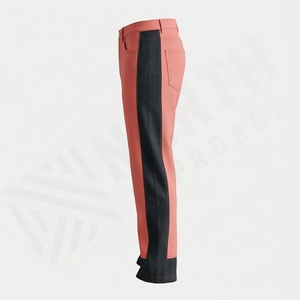 Pantalones de Algodón para Hombre, Estilo 2025, Lavado Ácido, Transpirables, Estilo Deportivo Informal, Ligeros, Diseño Liso, Personalizables - Product Image 3