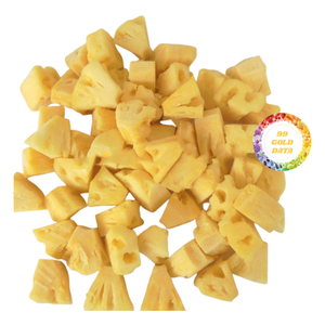 100% Natural Frozen Pineapple from Vietnam - Peeled, Cut, and IQF Frozen, Great for Juice, Snacks, and Food Processing - Product Image 1