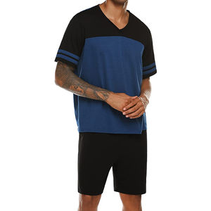 Offre Spéciale grande taille hommes décontracté ensembles courts personnalisé été deux pièces respirant doux brodé Shorts Option pour grande taille - Product Image 1