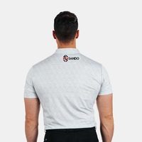 Personalizable de alta calidad de los hombres para los polos de impresión completa blanca Golf Jersey sublimación de moda personalizada camisetas impresas