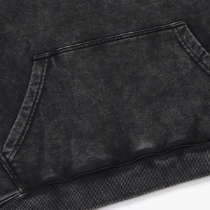 ชุดฮู้ดดี้ผ้าหนาแบบไร้ตะเข็บ ยืดได้สี่ทิศทาง เป็นมิตรกับสิ่งแวดล้อม ล้างสีแบบแอซิดวอช ไซส์พลัส แฟชั่นสตรีทแวร์ฤดูหนาว ระบายอากาศได้ดี - Product Image 3