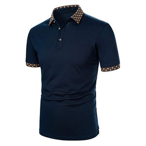 Chemises polo de haute qualité en gros, différentes couleurs, pour impression personnalisée, broderie, OEM, uni, teintées, chemise polo pour homme - Product Image 3