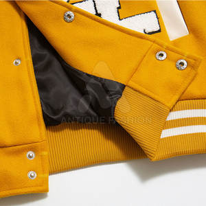 Chaqueta Letterman para Hombre de Secado Rápido para Otoño e Invierno, Chaqueta Letterman para Hombre de la Mejor Calidad Hecha a Medida a un Precio Razonable - Product Image 4