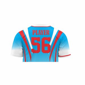 Jersey de béisbol y softbol con botón completo unisex personalizable de talla grande, ropa suave transpirable para adultos, eventos de equipo, diseño impreso - Product Image 5