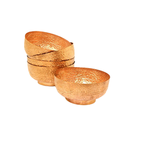 Highest quality <b>copper</b> food serving bowl set of 2 different size chocolates serving bowl for <b>kitchen</b> decor <b>accessories</b> - Product Image 3