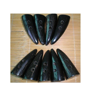 Eco Friendly Product Durable Buffalo Horn Toggle Button 2-Holes <b>Apparel</b> <b>Accessories</b> Natural Horn Toggles Button High Selling - Product Image 4