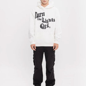 Nueva llegada de calidad superior de impresión Puff sólido invierno con capucha Casual cómodo sudaderas con capucha - Product Image 4