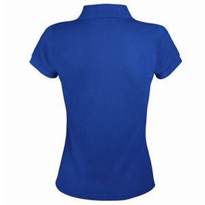 Polos pour femmes à manches courtes et col rabattu Logo personnalisé fabrication de polos pour femmes au Pakistan offre de quantité minimale de commande et de prix bas - Product Image 2