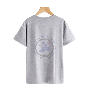 Camiseta de hilo de algodón peinado de alta calidad más vendida para mujer Material de calidad personalizado transpirable propio logotipo y diseño para mujer - Product Image 2