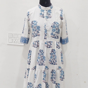 El mejor vestido informal de algodón para mujer para uso diario Cómodo vestido maxi de fiesta con bolsillos para verano y ocasiones Casuales - Product Image 1