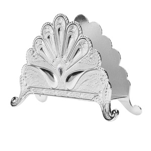 Servilletero de Metal dorado táctil clásico de diseño de lujo, servilletero cuadrado dorado hecho a mano al por mayor - Product Image 5