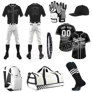 100% polyester adulte Baseball & Softball uniforme ensemble Sublimation Technique grande taille paquet doux et confortable équipe tenue - Product Image 3