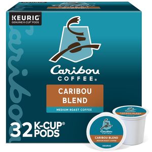 Café Caribou, mélange Caribou, dosettes K-Cup pour machine Keurig, torréfaction moyenne, 32 unités - Product Image 1