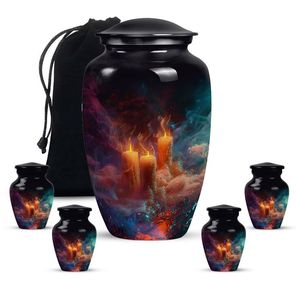 Urne funéraire en métal pour cendres humaines, vente en gros, pour adultes - Product Image 4