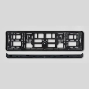 Cadre de plaque d'immatriculation de style européen de haute qualité, cadre de plaque d'immatriculation en plastique noir, support de plaque d'immatriculation - Product Image 5