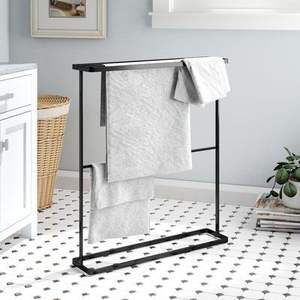 Toallero de hierro duradero, diseñado para un uso prolongado, soporta toallas de baño pesadas de forma segura, resistente a la humedad y al desgaste diario. - Product Image 5