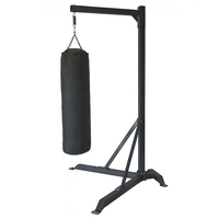 Sac de frappe de boxe robuste pour entraînement de fitness en salle de sport, en cuir de couleur personnalisée, prix de gros