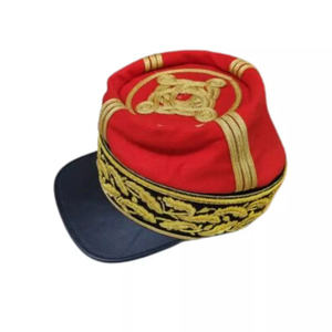 ALLEMAND WW2 M43 FIELD VISOR CAP LAINE GRISE KEPI AVEC INSIGNES - Product Image 3