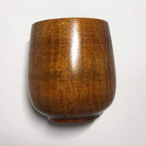 Tasse à thé en bois de bambou de 100 ml, style écologique et design campagnard, idéale pour les cadeaux d'affaires - Product Image 1