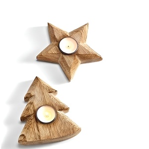 Top Quality Unique Wooden Christmas Tea Lights For Home Hotel Restaurant Lighting <b>Scented</b> <b>Candle</b> Jar For Table Decor - Product Image 4