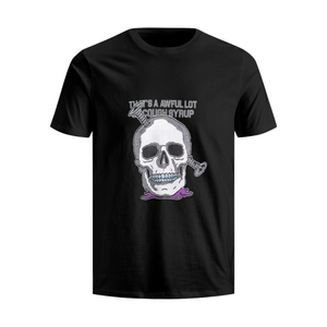 Camisetas de Alta Calidad para Hombre, Diseño de Calavera Vintage, Estilo Urbano, Impresión Digital, Corte Holgado Personalizado, 2026 - Product Image 1