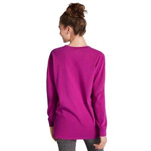 T-shirt jaune à manches longues uni à col ras du cou personnalisé d'été respirant XL - Product Image 5