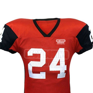 Uniforme de football américain respirant et facile à porter uniforme de football américain en stock - Product Image 5