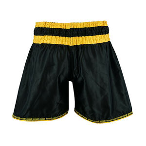 กางเกงมวยไทยขาสั้นดีไซน์ซับลิเมชันสำหรับมวยไทยดีไซน์ทันสมัยทำตามความต้องการของลูกค้า - Product Image 3