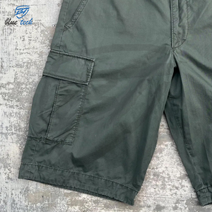 Pantalones Cortos Deportivos de Lona de Algodón para Hombre, de Secado Rápido, Casuales, Transpirables, Estilo Cargo, al por Mayor y Personalizados - Product Image 5