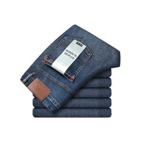 Jeans Unisex de Mezclilla de Algodón Lavado Ecológico, Bordados, Ajustados, Casuales, Desgastados, Estilo Urbano, para Otoño, Primavera, Bodas, Fiestas, Regalo - Product Image 4